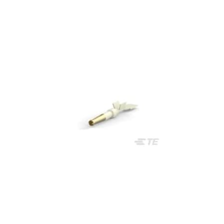 Te Connectivity Connector Contact, Size 20 Stud Size, 18 AWG, Crimp Termination Only 745230-4
